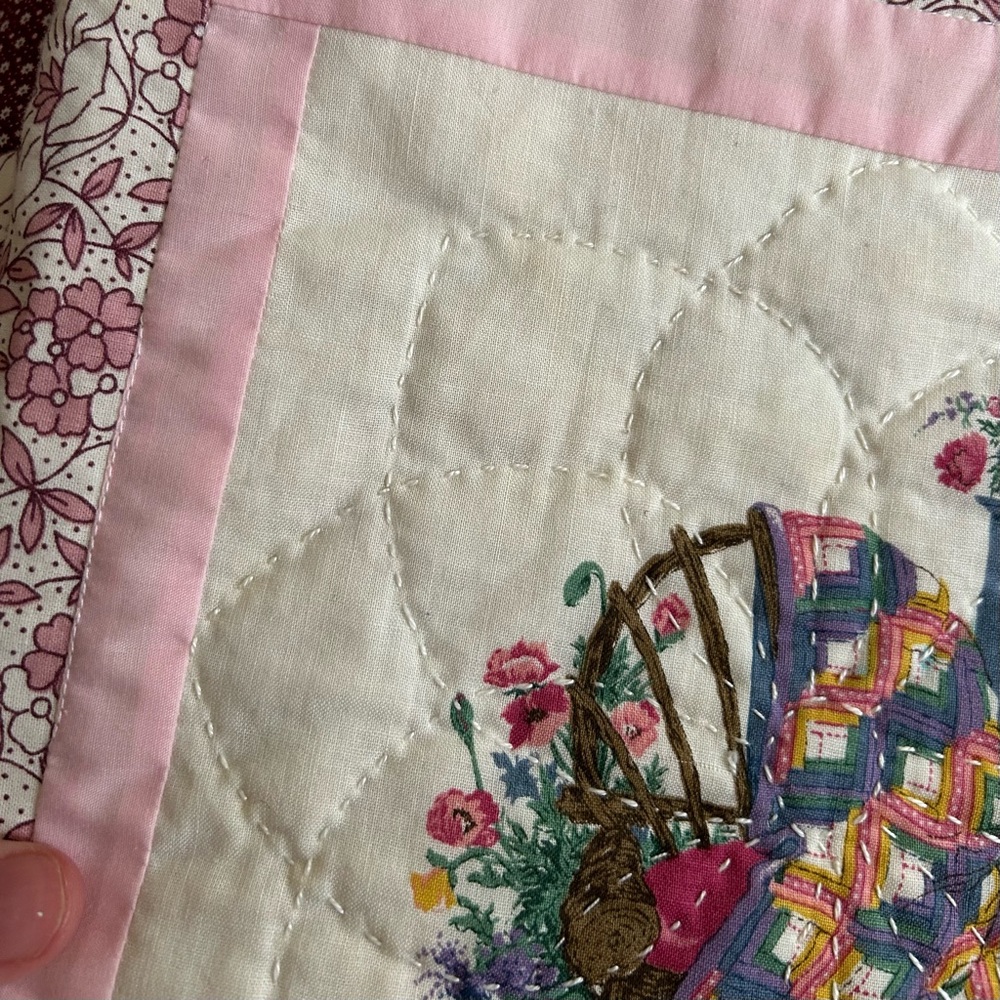 Country Cottage | Patchwork Lap Quilt - Picture 11 of 15